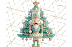 Christmas Tree Clipart PNG Cute Characters for Holiday Craft Product Image 2