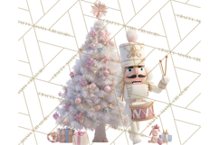 Christmas Tree Clipart PNG Cute Characters for Holiday Craft Product Image 4