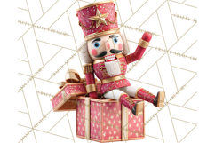 Christmas Characters in Gift Boxes PNG Clipart Product Image 3