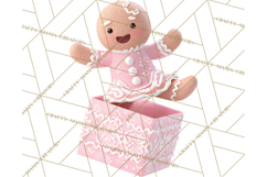 Christmas Characters in Gift Boxes PNG Clipart Product Image 4