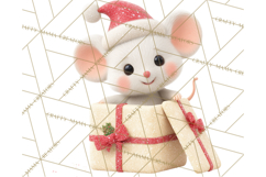 Christmas Characters in Gift Boxes PNG Clipart Product Image 4