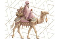 Gifts of the Magi Clip Art, Christian Christmas PNG Clipart Product Image 3