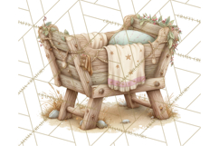 Gifts of the Magi Clip Art, Christian Christmas PNG Clipart Product Image 5