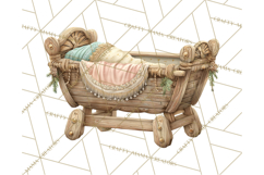 Gifts of the Magi Clip Art, Christian Christmas PNG Clipart Product Image 2