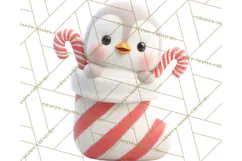 Christmas Stockings & Sleighs Clipart PNG Cute Holiday Product Image 3