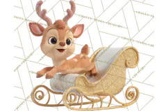 Christmas Stockings & Sleighs Clipart PNG Cute Holiday Product Image 3