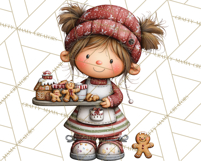 Christmas Elf Clipart Santa’s Workshop PNG Product Image 2