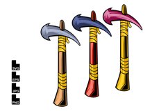 colorful vector hammer Product Image 1