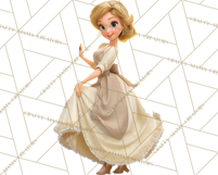 Midnight Princess Fairy Tale Royal Ball PNG Clipart Product Image 5