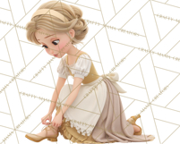 Midnight Princess Fairy Tale Royal Ball PNG Clipart Product Image 2