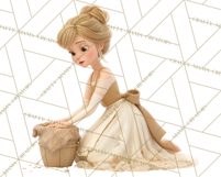 Midnight Princess Fairy Tale Royal Ball PNG Clipart Product Image 3