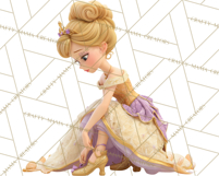 Midnight Princess Fairy Tale Royal Ball PNG Clipart Product Image 5