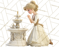 Midnight Princess Fairy Tale Royal Ball PNG Clipart Product Image 2