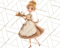 Midnight Princess Fairy Tale Royal Ball PNG Clipart Product Image 3