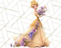 Midnight Princess Fairy Tale Royal Ball PNG Clipart Product Image 4