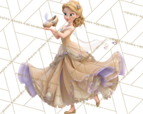 Midnight Princess Fairy Tale Royal Ball PNG Clipart Product Image 5