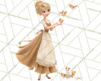 Midnight Princess Fairy Tale Royal Ball PNG Clipart Product Image 5