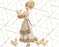 Midnight Princess Fairy Tale Royal Ball PNG Clipart Product Image 2