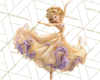 Midnight Princess Fairy Tale Royal Ball PNG Clipart Product Image 3