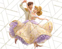 Midnight Princess Fairy Tale Royal Ball PNG Clipart Product Image 4