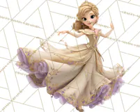 Midnight Princess Fairy Tale Royal Ball PNG Clipart Product Image 3