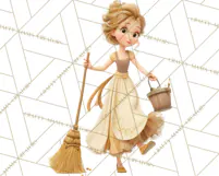 Midnight Princess Fairy Tale Royal Ball PNG Clipart Product Image 4