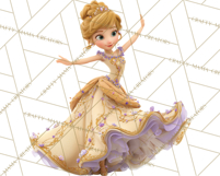 Midnight Princess Fairy Tale Royal Ball PNG Clipart Product Image 5