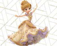 Midnight Princess Fairy Tale Royal Ball PNG Clipart Product Image 5