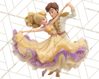 Midnight Princess Fairy Tale Royal Ball PNG Clipart Product Image 3