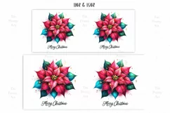 Merry Christmas Socks Mug Wrap For 11 oz and 15 oz Product Image 2