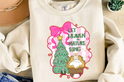 Let Heaven and Nature Sing Sublimation, Christmas Png Product Image 2