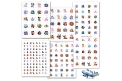 Disney Characters button maker collage 12 sizes Product Image 2