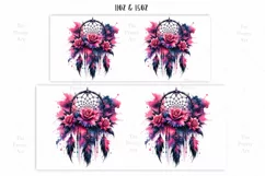 Dream Catcher Mug Wrap For 11 oz and 15 oz, Mug Design Png Product Image 2