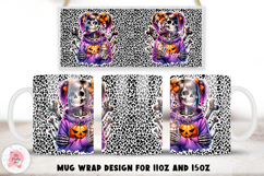 Halloween Mug Wrap 11 oz and 15 oz | Halloween Sublimation Product Image 1