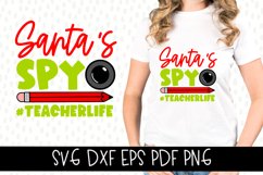 Santas Spy Teacherlife SVG Product Image 1