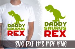 Daddysaurus REX Dinosaurs SVG Product Image 1