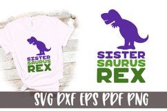 Sistersaurus rex Dinosaurs SVG Product Image 1