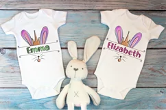 Bunny Ears Clipart | Personalized Stickers Kids PNG Product Image 2
