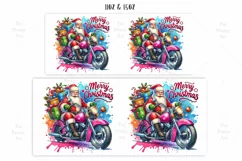 Merry Christmas Santa Mug Wrap For 11 oz and 15 oz Product Image 2