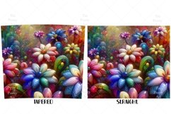 3D Flowers Tumbler 20 oz Sublimation Product Image 2