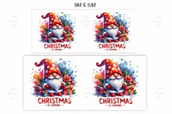 Merry Christmas Santa Mug Wrap For 11 oz and 15 oz Product Image 2