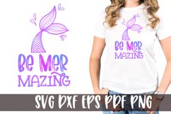 Be Mermazing Mermaid SVG Product Image 1