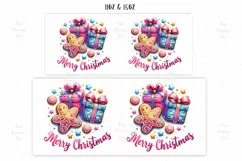 Merry Christmas Gingerbread Mug Wrap For 11 oz and 15 oz Product Image 2