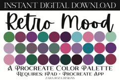 Retro Mood Procreate Color Palette - 30 Swatches Product Image 1