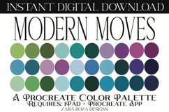 Modern Moves - Procreate Color Palette Product Image 1