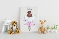Fairy Doll PNG, Whimsical Illustrations, Fairy Tale Clipart Product Image 3