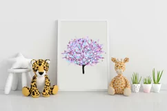Colourful Watercolor Tree, Tumbler Sublimation, Mug Designs Product Image 3