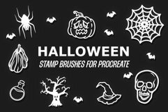 Procreate Halloween Stamp Brushes Product Image 1