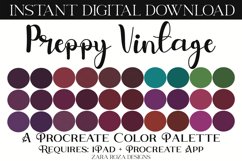 Preppy Vintage - Procreate Color Palette Product Image 1