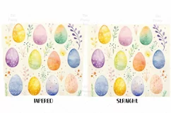 Easter Eggs Tumbler Sublimation | Easter Tumbler PNG Product Image 3